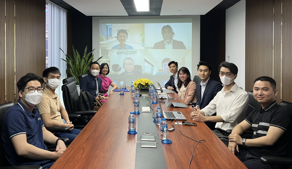 Họp trực tuyến epicor VTI Solutions
